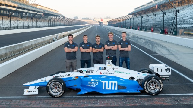 Forschung: Ein Garchinger Team hat beim Indy Autonomous Challenge (IAC) den Sieg geholt.