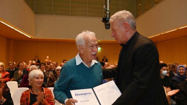 Münchner Bürgerpreis: Der Shoah-Überlebende Ernst Grube erhält den Ehrenpreis.
