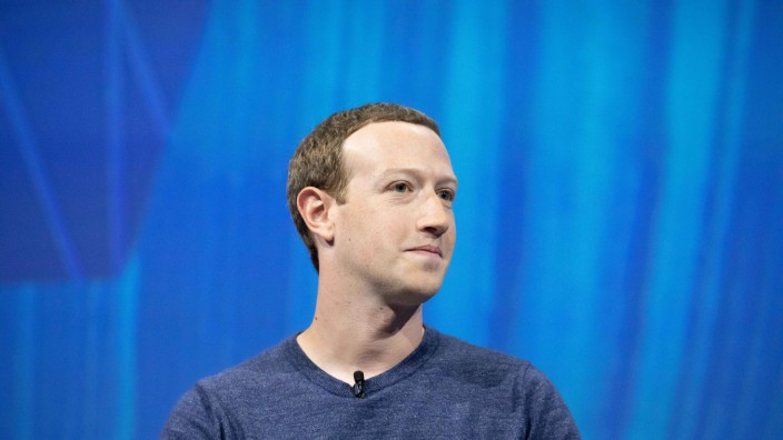 Mark Zuckerberg chief executive officer and founder of Facebook Inc attends the Viva Tech start u