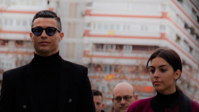 January 22, 2019 - Madrid, Spain - Portuguese soccer player Cristiano Ronaldo arrives at the provin