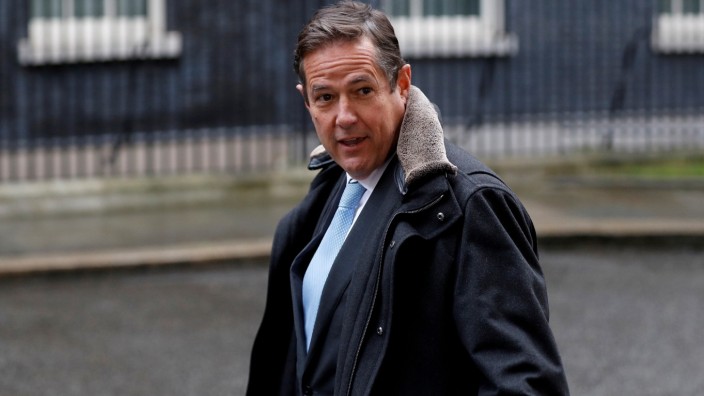 FILE PHOTO: Barclays' CEO Jes Staley arrives at 10 Downing Street in London