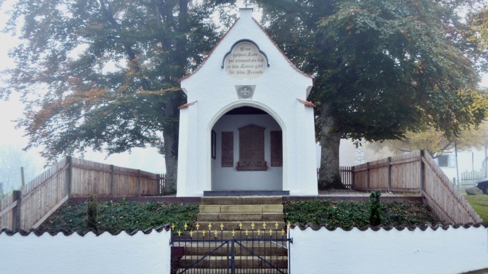 Gedenken in Biburg: Renoviert worden ist die Krieger-Kapelle in Biburg.