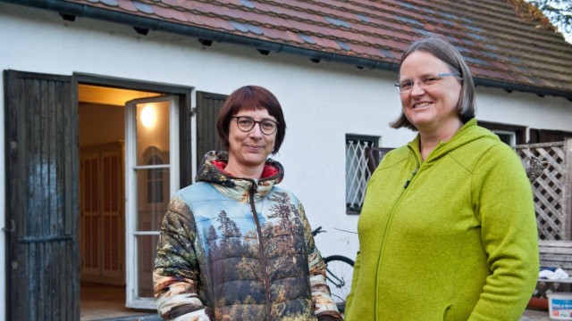 Integration: Jutta Grünthaler (links) und Bettina Friedrichs.