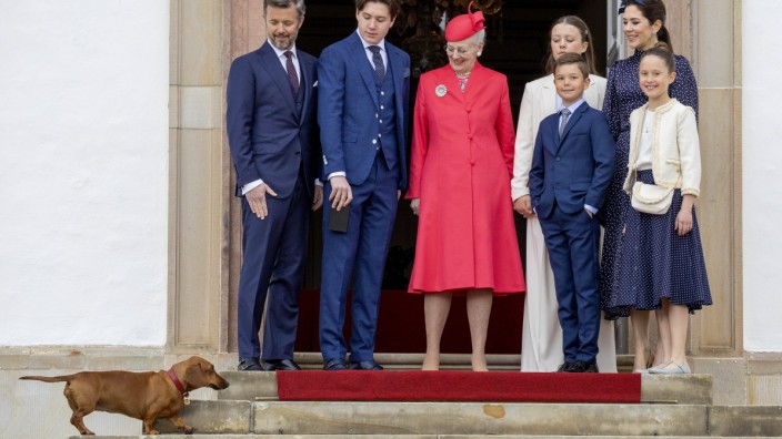15-05-2021 Denmark Danish royal family attend the confirmation ( Belijdenis) of Prince Christian in Fredensborg castle