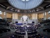 Konstituierende Sitzung Bundestag DEU, Deutschland, Germany, Berlin, 26.10.2021 Uebersicht und Bundesadler waehrend der
