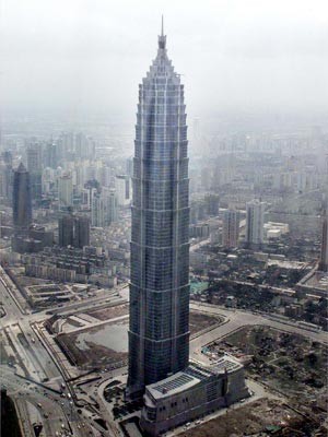 Jin Mao Tower in Shanghai