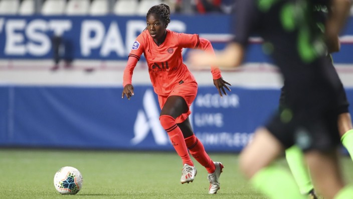 Aminata Diallo (PSG) FOOTBALL : PSG vs Breidablik - Ligue des Champions Feminine - 31/10/2019 GwendolineLeGoff/Panorami
