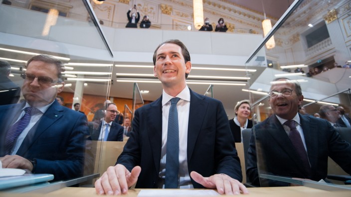 Sebastian Kurz Sworn In To Austrian Parliament