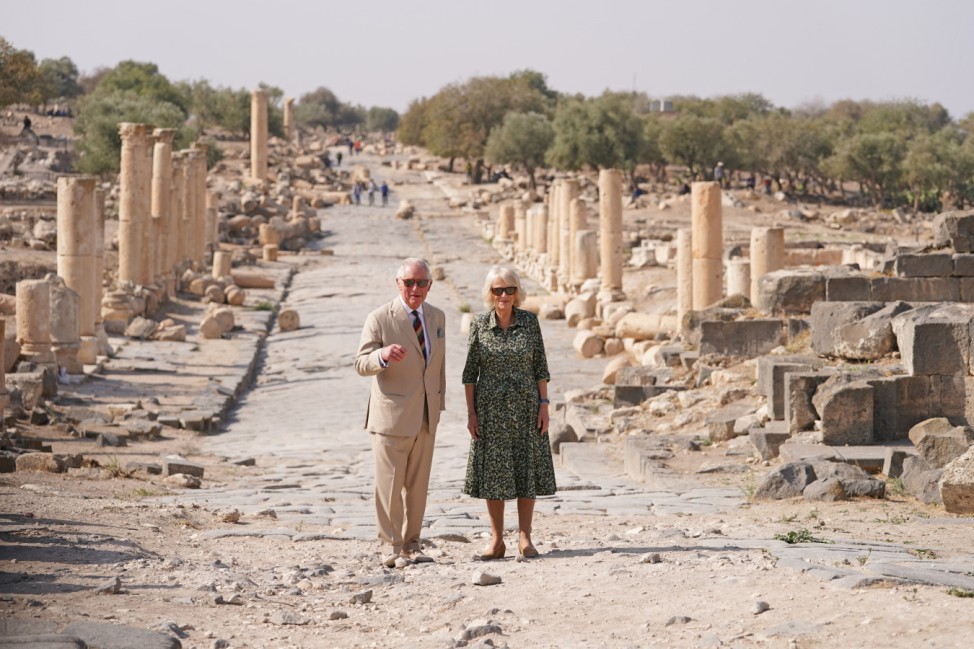The Prince Of Wales And Duchess Of Cornwall Visit Jordan - Day 2