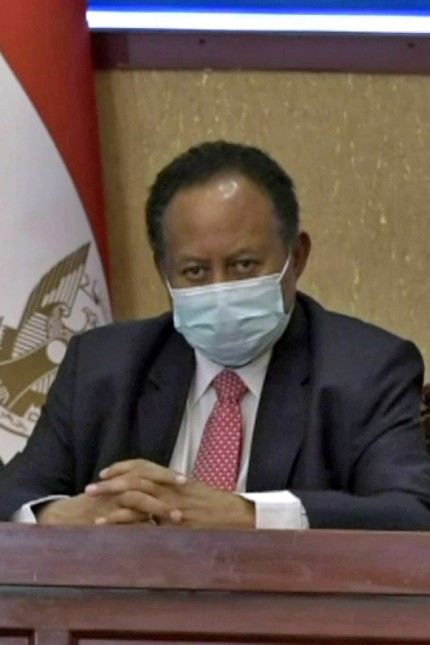 Sudan: Darf wieder regieren: der vor vier Wochen gestürzte Premier Hamdok bei einem TV-Auftritt am Sonntag.