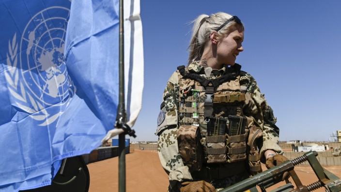 Bundeswehreinsatz in Mali: Die Bundeswehr ist Teil der UN-Stabilisierungsmission Minusma. Verteidigungsministerin Lambrecht möchte, dass das so bleibt.