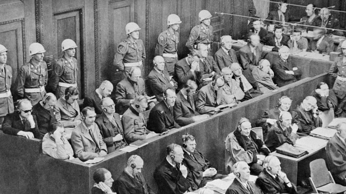 "The Witness-Machine Complex" im Kunstverein Nürnberg: Prozess in Nürnberg, 20.11.1945.