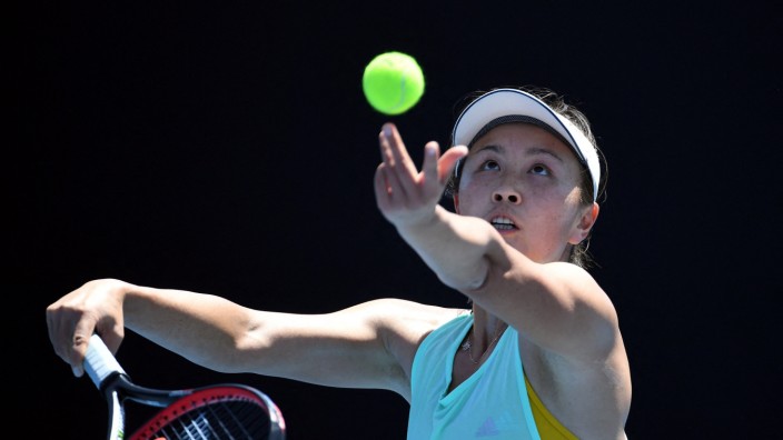 Tennis: Hatte von sexuellem Missbrauch berichtet: Peng Shuai, hier bei einem Turnier in Australien. (Archivbild)