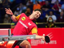 Sport Bilder des Tages Tischtennis-Weltmeisterschaften in Houston Timo BOLL, Germany, bei der WM in Houston in bestechen
