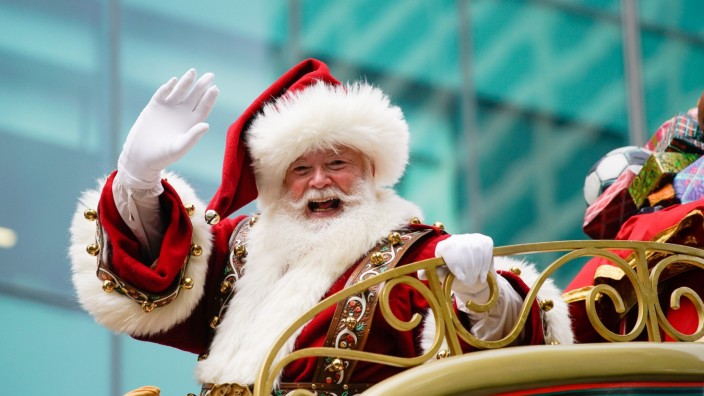USA: Bei der Thanksgiving-Parade in New York wurde er zuletzt gesichtet: Santa Claus.