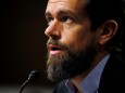 FILE PHOTO: Twitter CEO Dorsey testifies at a Senate Intelligence Committee hearing on Capitol Hill in Washington