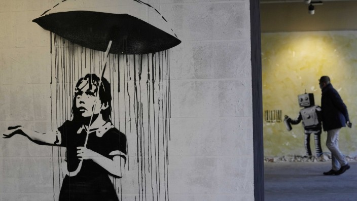 Banksy-Ausstellung in Italien