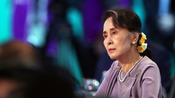 Myanmar: Myanmars entmachtete Regierungschefin Aung San Suu Kyi wurde zu vier Jahren Haft verurteilt. (Archivbild)