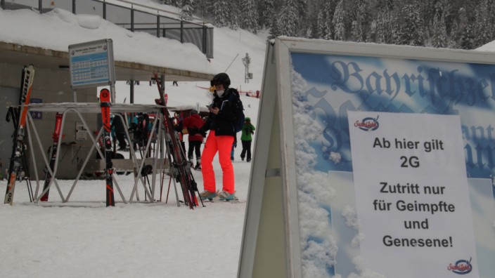 Skifahren in Bayern, 2G