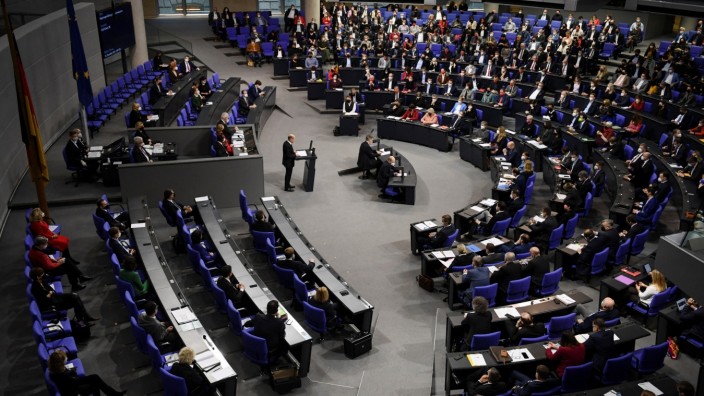 Bundestag: Bisher sitzen die FDP-Abgeordneten neben der AfD-Fraktion.