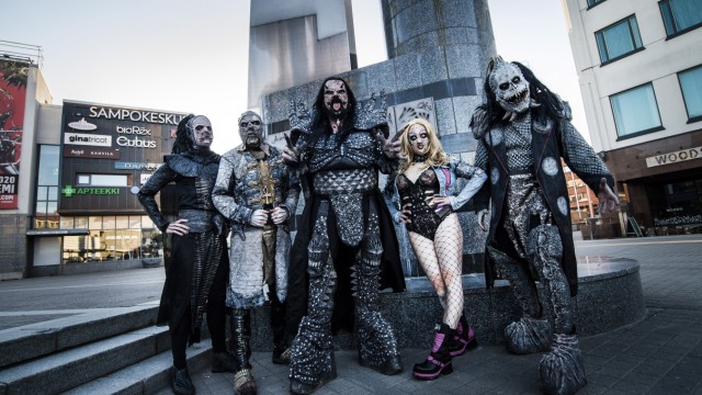 Fünf Favoriten der Woche: Hatten im Lockdown wenig Freizeit: Die immer als Monster verkleideten Mitglieder der finnischen Hardrock-Band "Lordi".