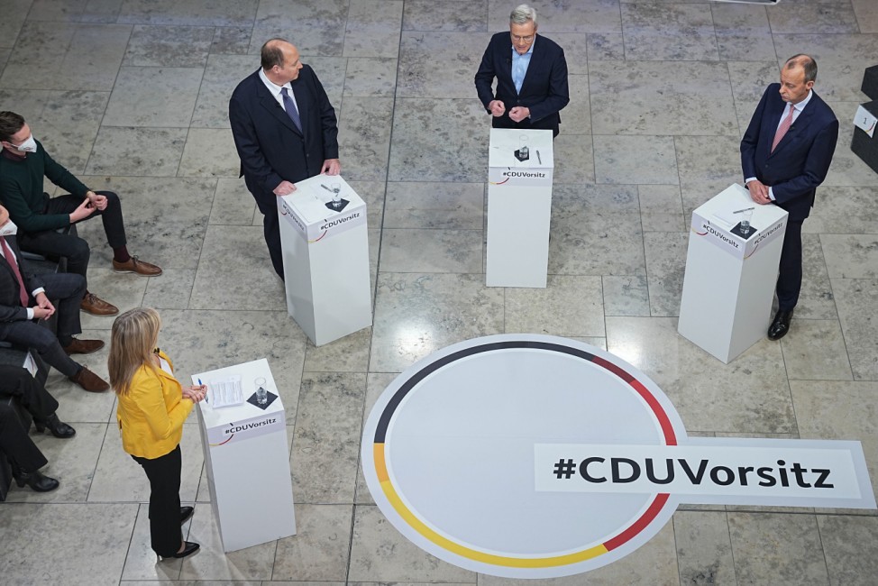 CDU-Vorsitz - Townhall mit den Kandidaten
