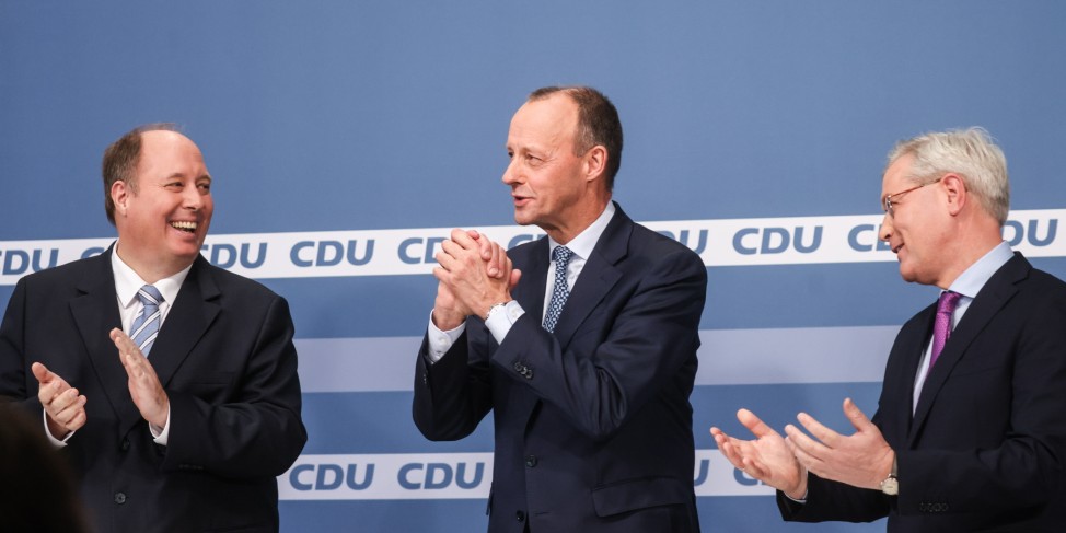 CDU Announces Election Result Of New Leader