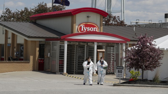 Journalismus: Die Fleischfabrik in Logansport, Indiana, ist eine von mehr als 120 Produktionsstätten, die Tyson Foods betreibt, einer der weltweit größten Konzerne der Fleischverarbeitungsindustrie.