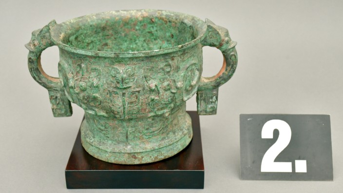 Gestohlene Kunst: Die chinesische Vase, die schließlich die Ermittler auf die Spur des Diebes brachte.