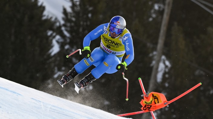 Ski alpin: "Die Überwindung, Vollgas zu geben, ist hier eine Herausforderung": Dominik Paris in Bormio.
