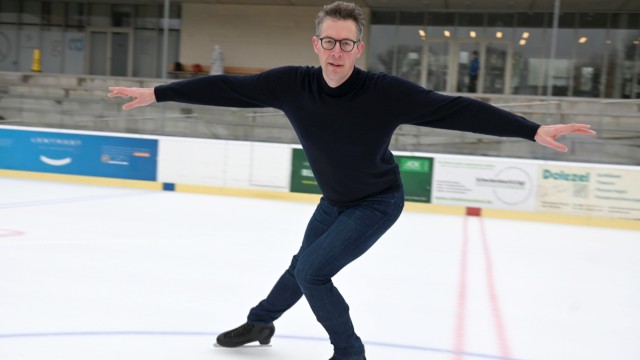 Eissport: Bewegungstalent: CSU-Politiker Markus Blume reifte einst beim ERSCO zu einem Eistänzer der Extraklasse.