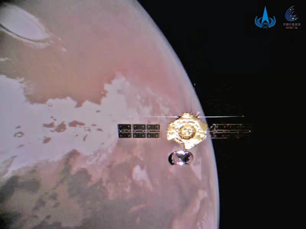 China veröffentlicht neue Bilder vom Mars