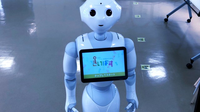Roboter: Informationsroboter Pepper kommt in Museen, aber auch in Altenheimen zum Einsatz und hat dazu noch die Fähigkeit zur Selbstironie.