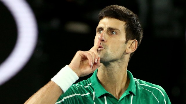 Australian Open: Novak Djokovic bei den Australian Open 2020