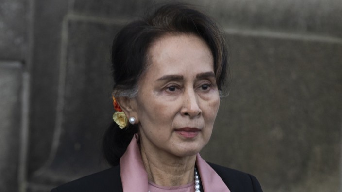 Myanmar: Myanmars abgesetzte Regierungschefin Aung San Suu Kyi.