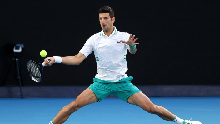 Tennis: Will in Australien Tennis spielen: Novak Djokovic