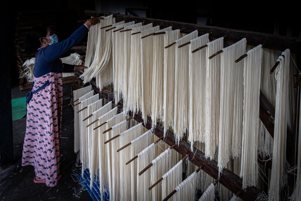 Traditional Noodle Makers Prepare For Lunar New Year