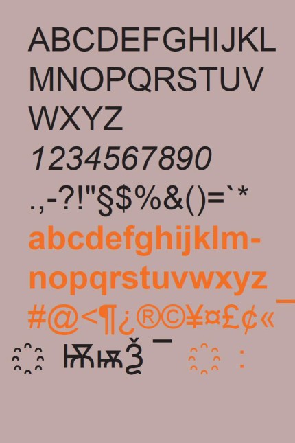 Typografie: Gut lesbar auf den niedrigauflösende Bildschirmen der Achtzigerjahre: Die Schrift "Arial", 1982 von Patricia Saunders und Robin Nicholas gestaltet, gehört heute noch zu den Designschriften von Microsoft.