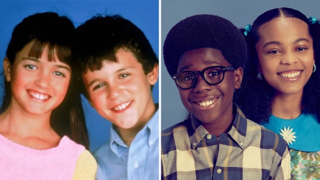 "Wunderbare Jahre" auf Disney+: Links: die sehr weißen Original-Jugendlichen Kevin (Fred Savage) und sein Love-Interest Winnie (Danica McKellar). Rechts: die Helden der Neuauflage, Dean (Elisha Williams) ist verliebt in Keisa (Milan Ray).