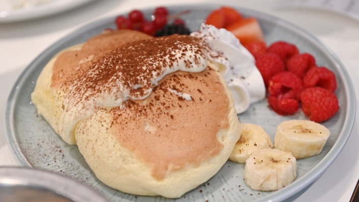 Pop-up-Café Luffy Pancake: Die japanischen Pfannkuchen gibt es im Luffy Pancake in sechs verschiedenen Variationen.