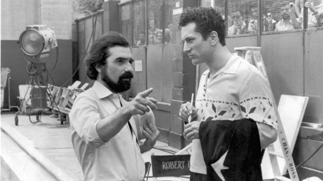 SZ-Serie "Die besten Sportfilme", Platz 1: Sturheit zahlt sich aus: Es dauerte ein paar Jahre, bis Robert De Niro (rechts) den Weggefährten Martin Scorsese überzeugt hatte, die Regie bei "Raging Bull" zu übernehmen. De Niro bekam im Frühjahr 1981 einen Oscar - Scorsese musste noch ein Vierteljahrhundert warten.