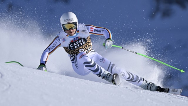 Protektoren im Ski alpin: Volles Risiko, auch ohne Rücken-Airbag: Dominik Schwaiger ist der konstanteste deutsche Abfahrer in diesem Winter .