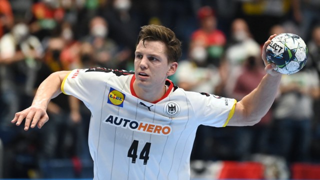Handball-EM: Auch Christoph Steinert, Deutschlands bislang bester Torschütze bei der EM, fällt nun coronapositiv aus.