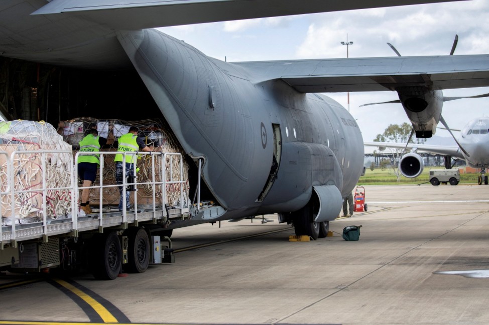 Australia sends humanitarian assistance and supplies to Tonga