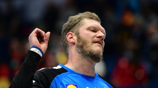 Handball-EM: Bester deutscher Handballer gegen Norwegen: Torwart Johannes Bitter.