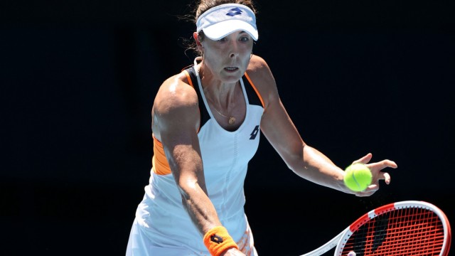 Australian Open: In Melbourne überzeugt Cornet vor allem mit ihrer Zähigkeit - die 32-jährige Französin gibt nie auf.