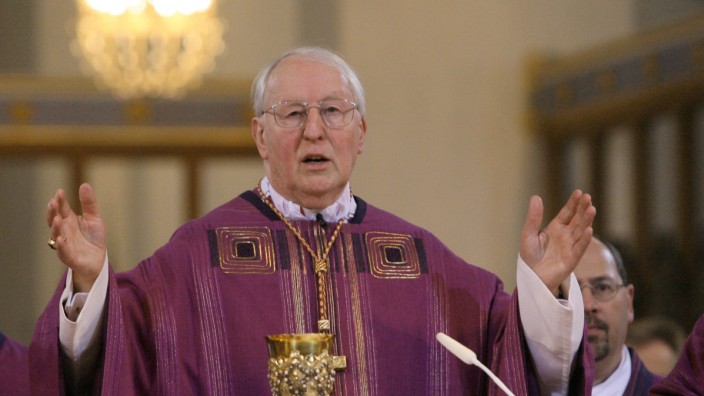 Münchner Missbrauchsskandal: Kardinal Friedrich Wetter bei einem Gottesdienst im Jahr 2008.