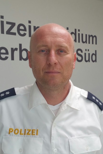 Stefan Sonntag, Pressesprecher Polizeipräsidium Oberbayern Süd