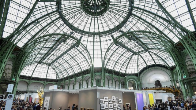 Art Basel expandiert nach Paris: Die Fiac im Grand Palais, 2017. Demnächst wird die Art Basel hier einziehen.
