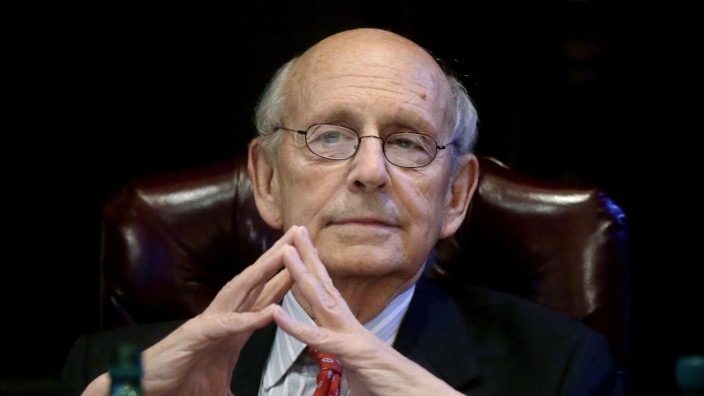 Supreme Court: Gilt als liberal: Stephen Breyer, Richter am Supreme Court der USA, der nun in den Ruhestand gehen will.